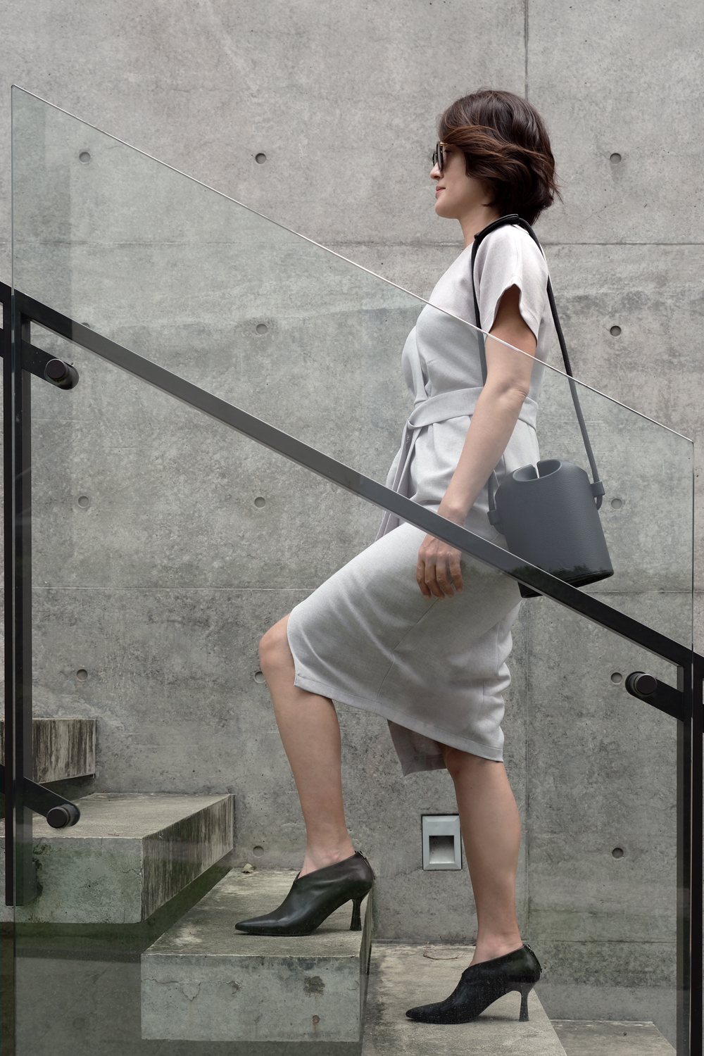 摺紙皮包，BLOSSOM，圓筒包，素食皮革，環保，輕量化，Origami，Origami Leather Bag